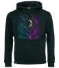 Bluza męska z kapturem VOYOVNIK "Lunar Echo" - czarna