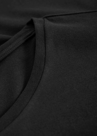 Koszulka damska oversize VOYOVNIK "Contour Quest" - czarna
