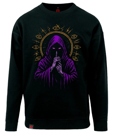 Bluza męska VOYOVNIK "Silent Caller" - czarna, rozmiar L [OUTLET]