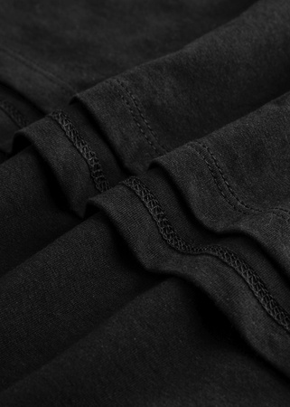 Koszulka damska oversize VOYOVNIK "Fireside Escape" - czarna