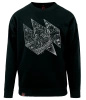 Bluza męska VOYOVNIK "Dirt Momentum (mono)" - czarna