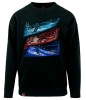 Bluza męska VOYOVNIK "Winter Journey" - czarna