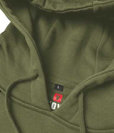 Bluza męska z kapturem VOYOVNIK "Trail Explorer" - olive