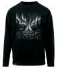 Bluza męska VOYOVNIK "Fireside Escape (mono)" - czarna